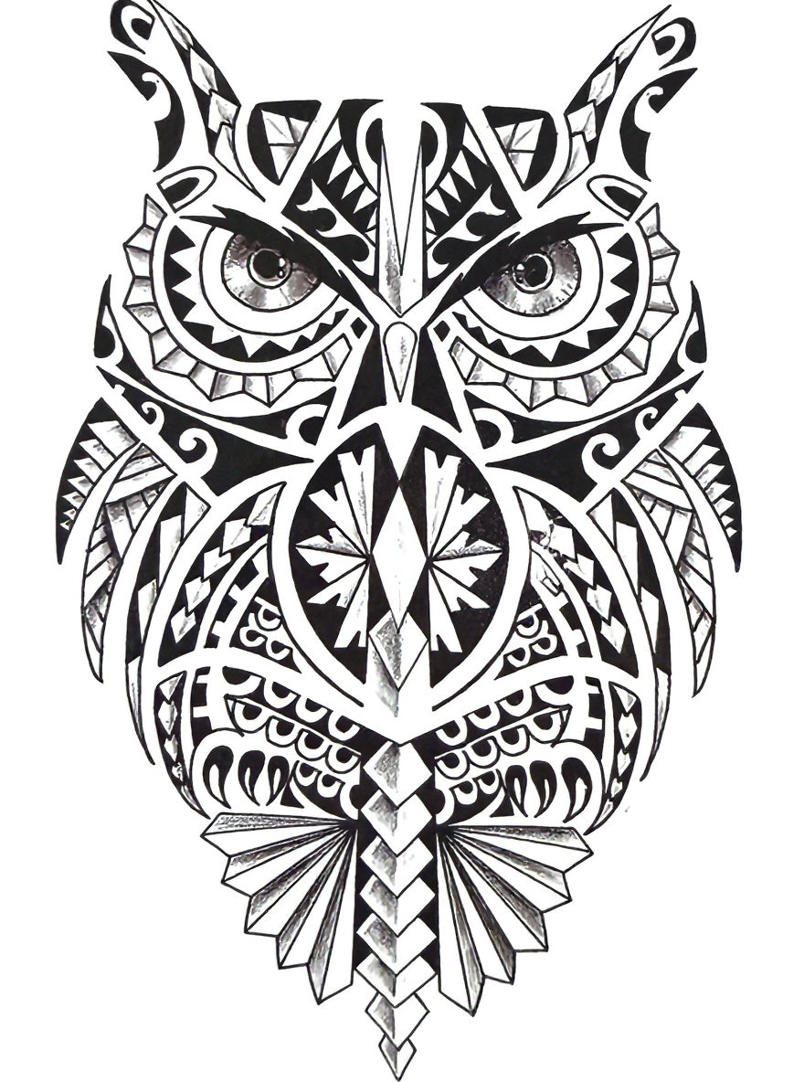 Polynesian Tribal Owl