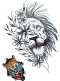 Lion Floral and Cheetah Set