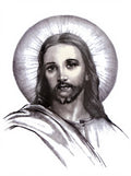Jesus Christ Halo Portrait