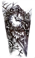 Gothic Clock Half Sleeve