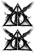 Dark Raven Symbol Tattoo