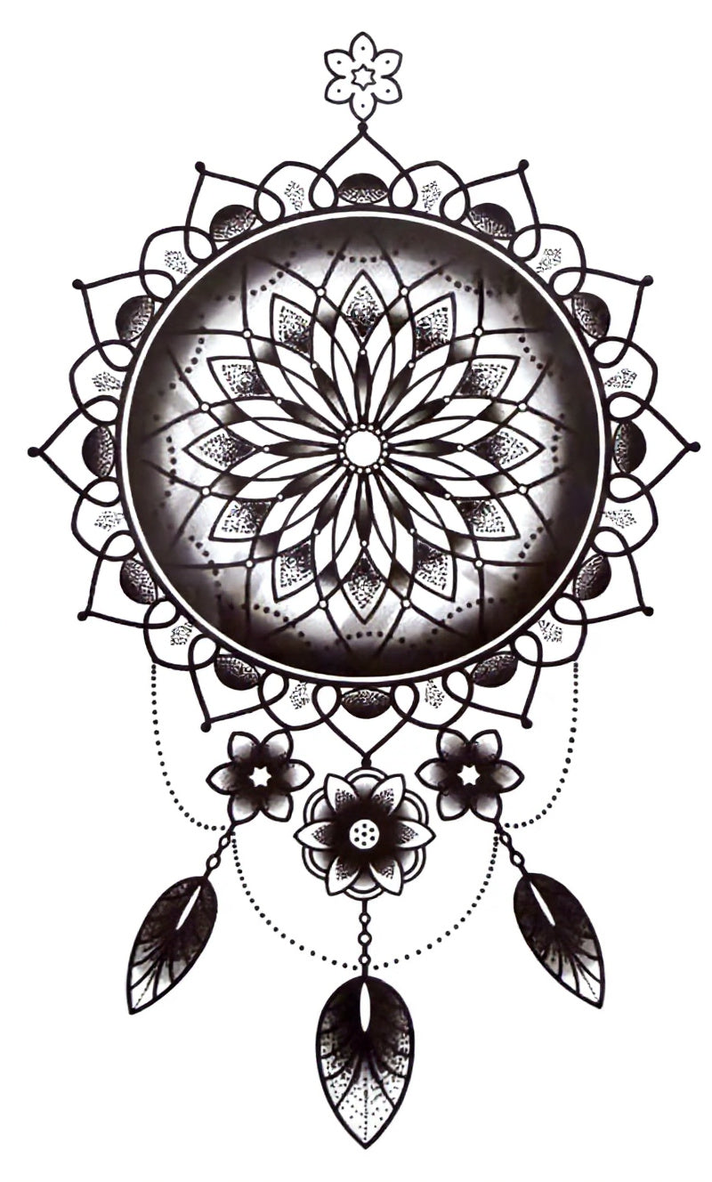 Mandala Dreamcatcher Tattoo
