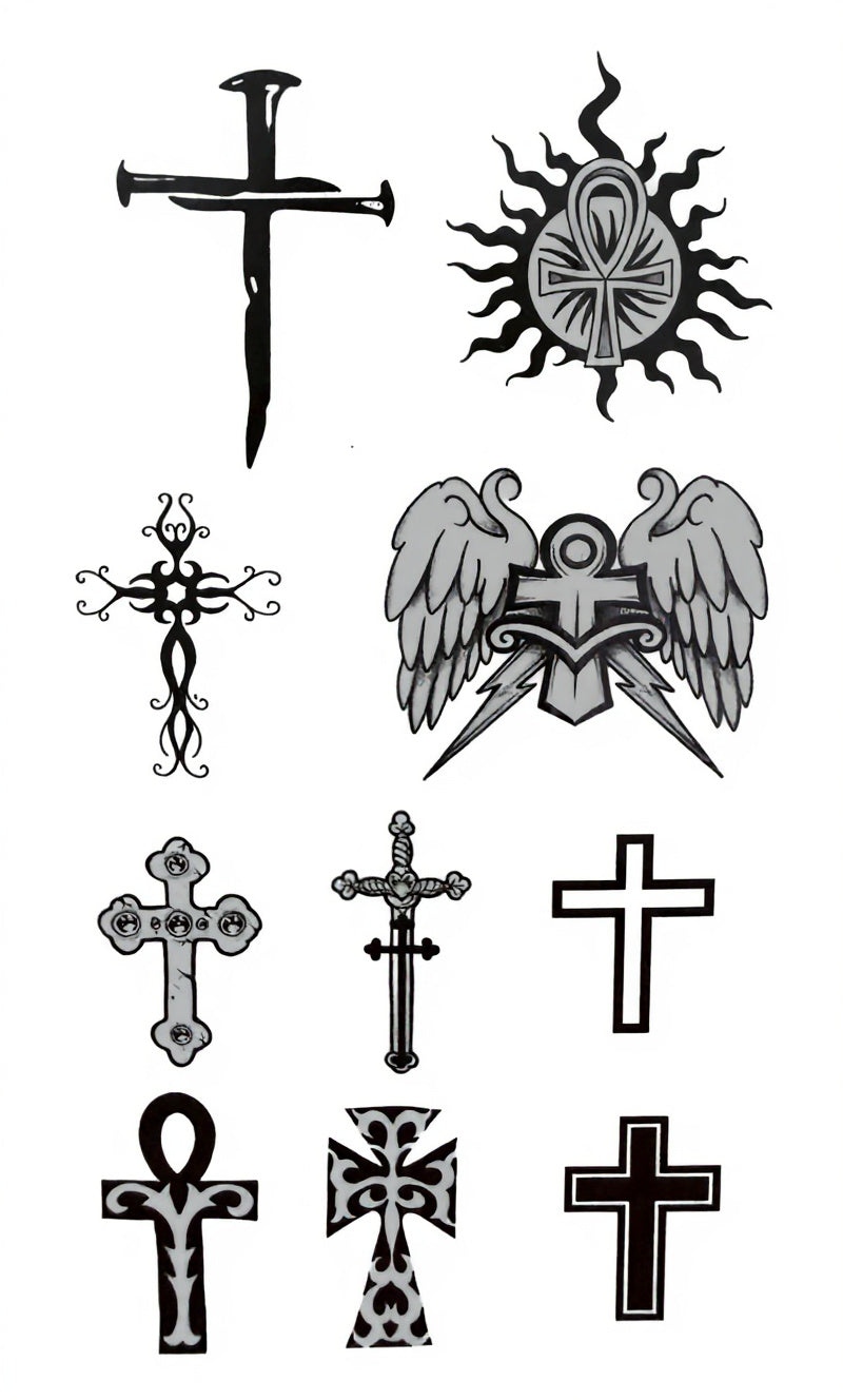 Minimalist Cross Set