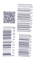 True Love Barcode Set
