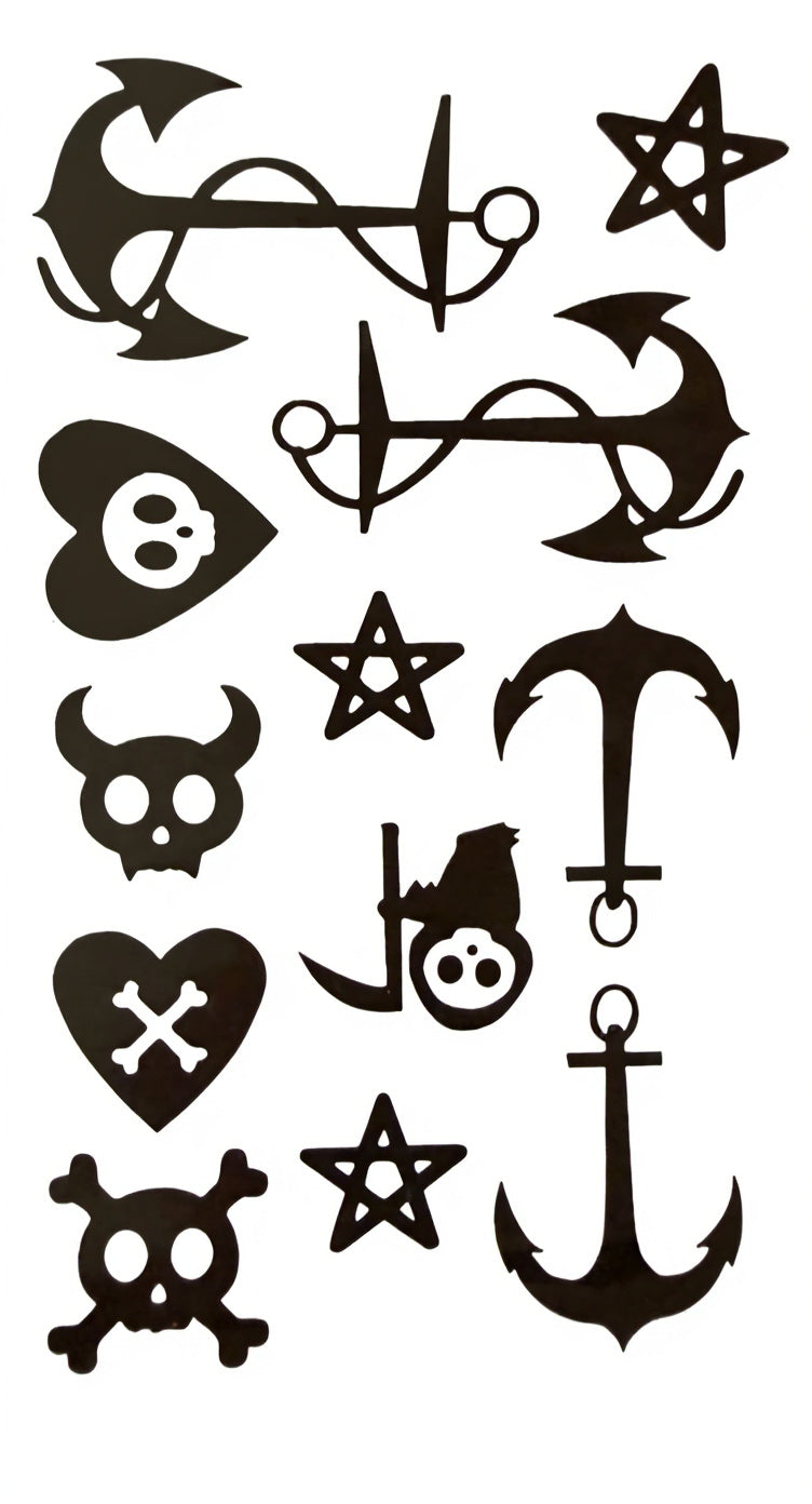 Gothic Skull and Pirate Icons