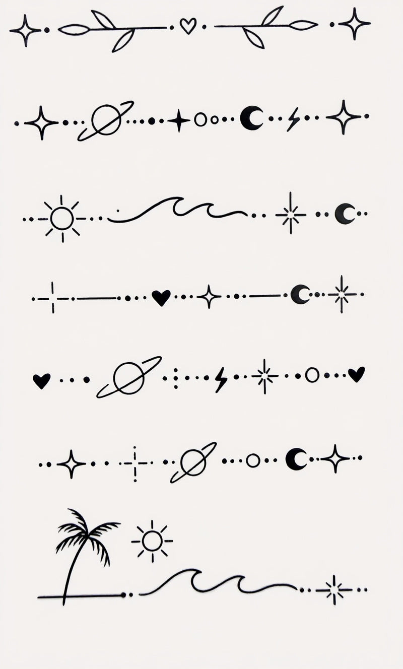 Celestial Bracelet Line Set