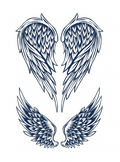 Angel Wings Duo Tattoo