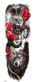 Lion & Wolf King Sleeve