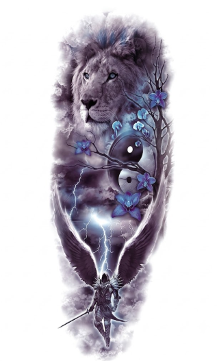 Storm Lion Angel Sleeve