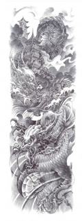 Japanese Dragon Sleeve