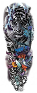 Tiger & Hummingbird Sleeve